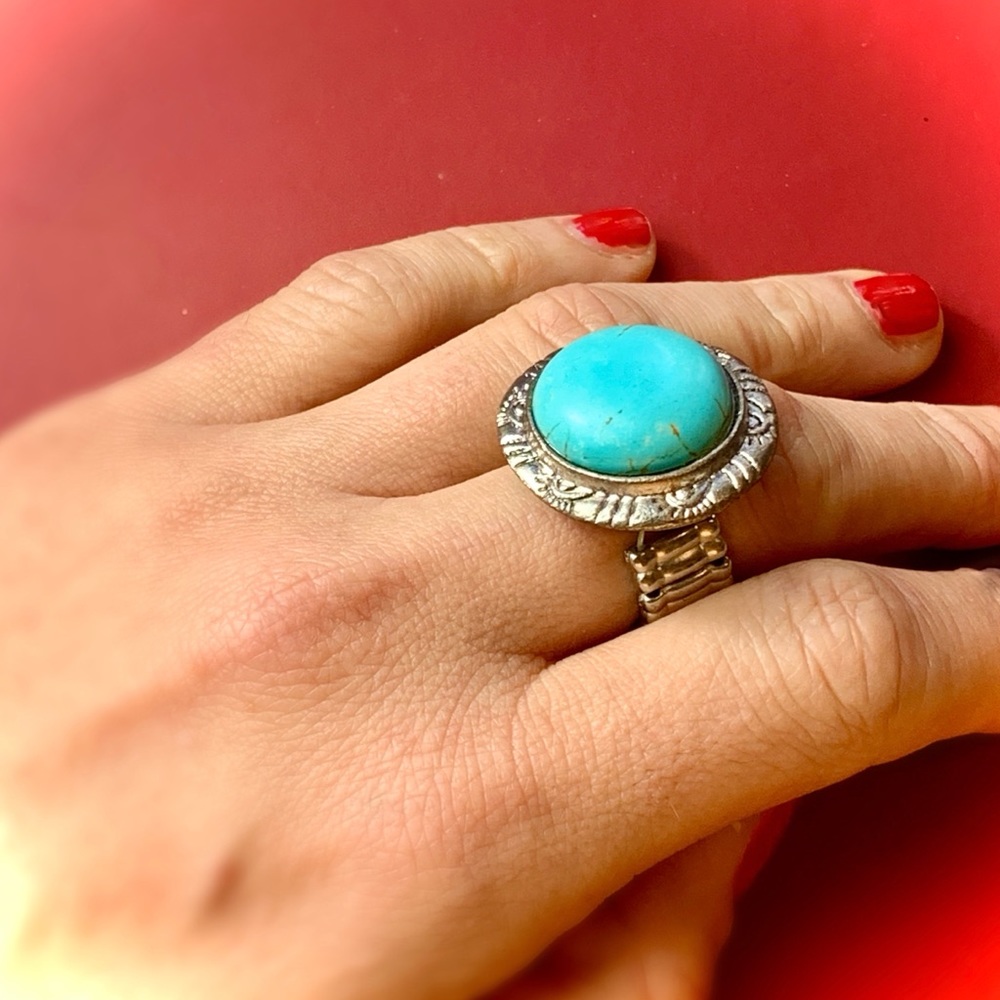 Huge Turquoise Ring